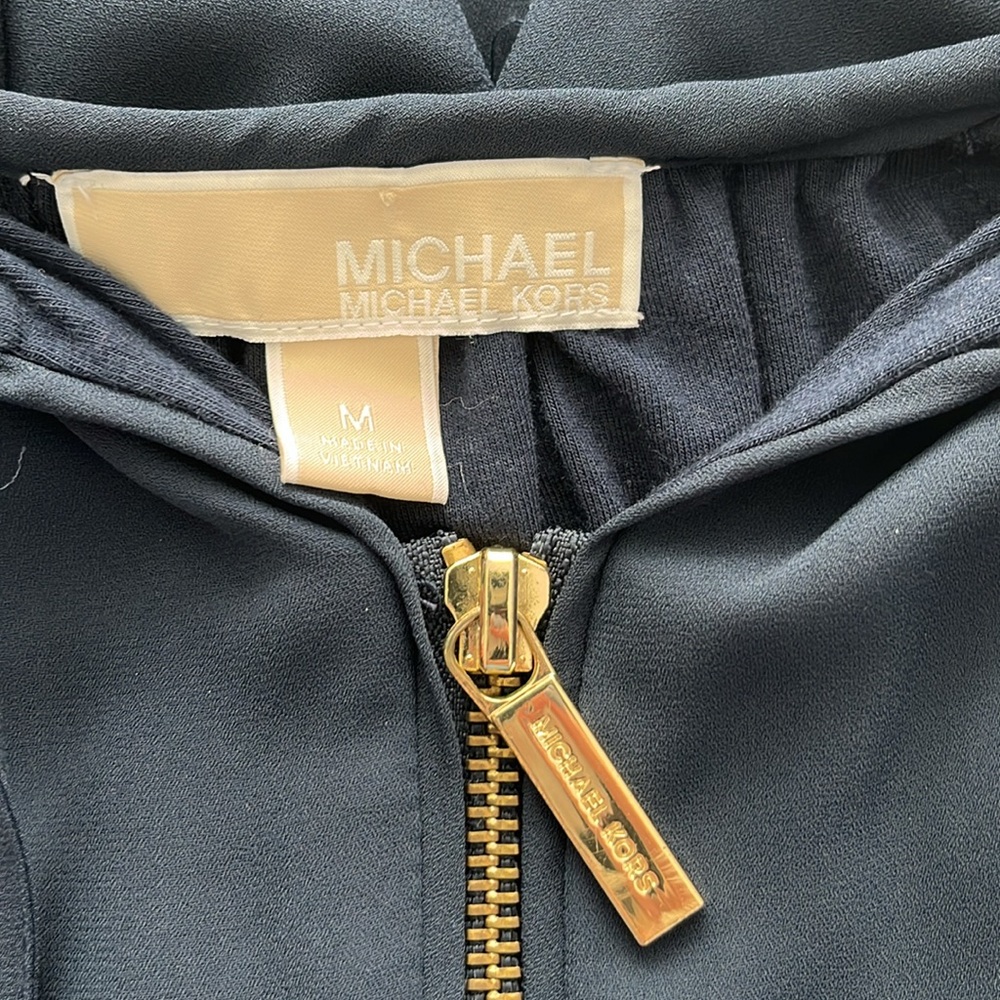 Women’s Michael Kors Navy Top Size M - Picture 3 of 3